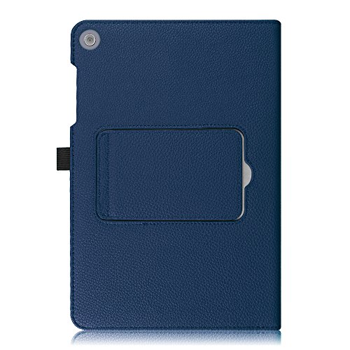 Fintie ASUS ZenPad 3S 10 Z500M Bluetooth Tastatur Hülle Keyboard Case – Ultradünn leicht SmartShell Ständer Schutzhülle mit magnetisch abnehmbar drahtloser Bluetooth Tastatur für Asus ZenPad 3S 10 Z500M 9,7 Zoll (2016 Modell) Tablet-PC, Marineblau - 8