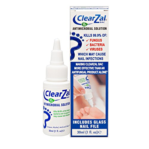 Clearzal B-A-C - The Complete Nail System - For Feet or Hands (includes Nail File)