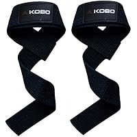 Kobo Weight Lifting Straps Power Gym Support