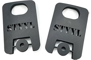 ‎STYYL 2 Stück Gummipuffer für Ducato, Jumper und Boxer Fensterschutz