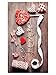 Produktbild Huella Deco h1368-do Shabby Teppich doormate Mat Floor, Vinyl, 40 x 70 cm