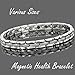 Produktbild Damen Magnetische Armbänder für Schmerzen relief-all sizes-ladies Magnetische Armbänder für Arthritis Karpaltunnelsyndrom Sehnenscheidenentzündung Handgelenk joint-healing bracelet-ssrm 18 cm / 7 in