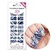 New ThumbsUp Nails Lite- Shibori Nail Wraps 20 Wraps / Pack