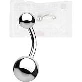 WARRIOR Piercing Ombligo EST&Eacute;RIL Acero Quir&uacute;rgico 316 L Banana Classic Basic