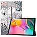 Produktbild XUNYLYEE Kompatibel mit Samsung Galaxy Tab A 10.1 2019 Hülle (SM-T510/T515), Ultradünn Cover Schutzhülle Case mit Ständer Tablet Tasche Hülle - X03