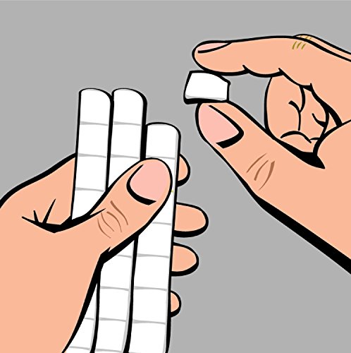 UHU® patafix Klebepads, weiß, wieder ablösbar (2er Pack) - 2