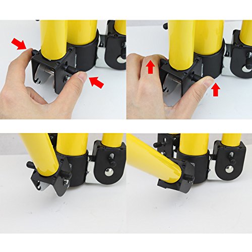 Teleskop-Stativ Stativ f. LED Halogen Strahler Baustrahler Arbeitsleuchte Scheinwerfer Flutlicht - 5