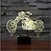 Produktbild Motorrad 3D Lampe Led 7 Farbe Ändern Rgb Touch Indoor Usb Tischlampe Atmosphäre Lampe Home Beleuchtung Für Kinder Spielzeug Geschenk, Berührungsschalter
