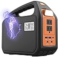 LGWG Battery Pack Portable Generator,42000 MAh Outdoor Solar Rechargeable Emergency Portable Power Supply 150W AC DC Type Inverter Power Supply, Outdoor Power Station for Travel Camping Emergency