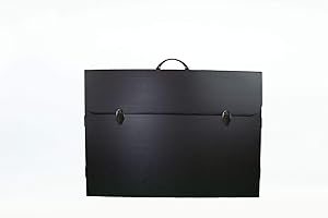 BALMAR 2000 PF14284TB Valigetta Every Line Total Black 284/E, Formato 52 x 73.5 x 3 cm in Polionda Nero con Accessori Nero, 2 Chiusure