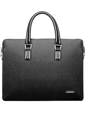 GXYLLDS Leder Männer Tasche Lässig Business Aktentasche Querschnitt Computer Tasche Große Kapazität Handtasche...