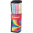 STABILO Premium Fibre-Tip Pen Pen 68 - ARTY - Rollerset of 25 - Assorted Colours