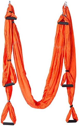 Aerial Yoga Swing Flying Hammock Inversion Tool Set Aerial Silk Yoga Set Safe Aerial Exercises Kit Antigravity yoga Swing