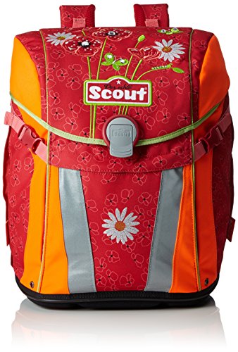 Preisvergleich Produktbild Scout - Sunny - Schulranzen Set 4 tlg. - Mohnblume