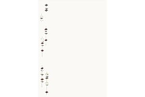 M & G MUSTARD & GRAY Writing Paper, A5 120gsm, 148x210mm, Illustrations, British, Set (Woodblock, 12 Sheets)