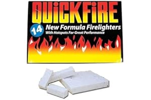 Fire Lighters Quickfire Firelighters Bulk Pack Hotspots Burners BBQ COAL LIGHTERS WOOD BURNERS (24)