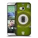 Produktbild Head Case Designs Green Camera Patches Protective Snap-on Hard Back Case Cover for HTC One M8
