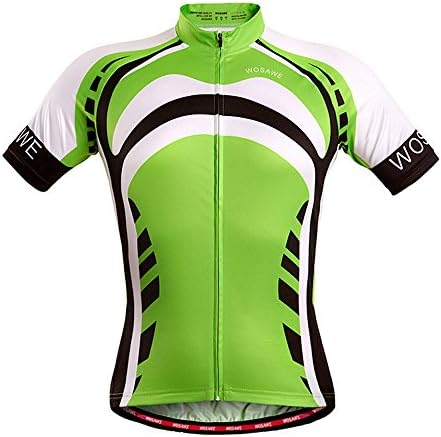 CZUP Men's Summer Outdoor Cycling Lightweight Top Bicycle Riding Breathable Short-Sleeve Jersey