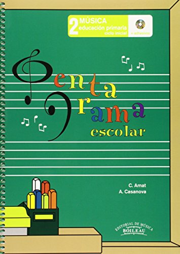 Pentagrama Escolar Música 2: Educación Primaria Ciclo Inicial
