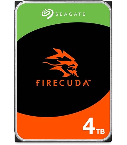 Seagate BarraCuda 4TB, Wewnętrzny dysk twardy, 3.5