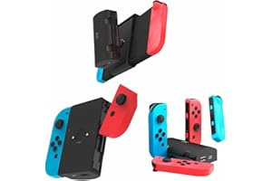 Remotto Enerjoy Pro - Cargador Portátil para Nintendo Switch & OLED - Batería Externa 3 en 1: Carga Inalámbrica, Modo Mando y Modo Base de Carga Joy-Cons - Accesorios Switch