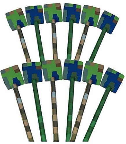 Class Gifts / Party Bags | Block Camouflage Pixel Pencil Case Set. Free Delivery - View #5