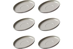 Ritzenhoff & Breker - Set di 6 piattini da caffè Jasper, ø 10,5 cm, colore: Terracotta