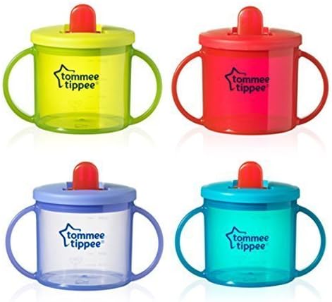 Baby First Cup 190ml Trening Drinking Tommee Tippee Essentials 4m+ (Purple)