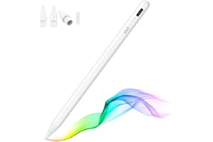 ESR Rysik do iPada 2018-2025, z funkcją Tilt Sensitivity, Palm Rejection, kompatybilny z iPad 11 (A16)/10. Gen, Air 11"/13", Pro 11"/12,9"/13", Mini 6/5, biały