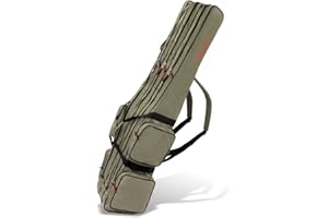 Arapaima Fishing Equipment® Rutentasche für 4, 6 oder 8 Angelruten | Angeltasche | Angelrucksack für Angelausrüstung