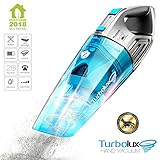 14.8V Lithium Ionen Akku mit 2200 mAh Akkukapazität sorgen für 20 Minuten Saugzeit bei konstanter Saugleistung - aufladen einfach in der mitgelieferten Wandhalterung, Ladezeit ca. 3 Stunden