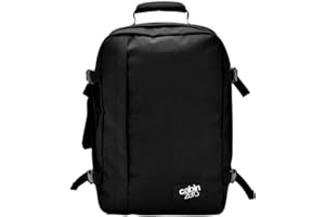 CABINZERO Klasyczny plecak 36l Unisex dla dorosłych (1 szt.), Czarny (Black), talla unica, klasyczny