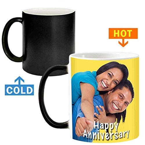 D&Y Color Changing Magic Photo Mug - Personalized with Photo