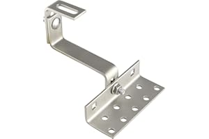 DNGH Crochet panneau photovoltaïque en acier inoxydable réglable pour crochet de toit Panneau Solaire Thermique Montage latéral photovoltaïque Accessoires