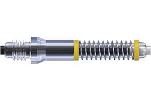 CUESOUL TERO AK7 en Arbre de fléchette en Carbone/Tige Télescopique de Printemps intégrée,Ensemble de 3 pcs