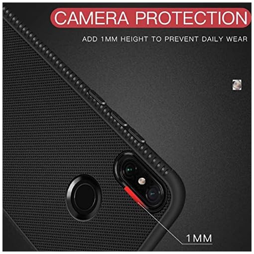 ANKIRANT 360 Back Case Cover for Xiaomi Redmi Mi Note 5 Pro (Hybrid Bumper Corner Protection Crystal Clear Camera Protection) - Transparent Black - Image 5
