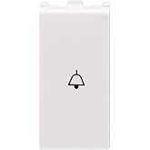 Anchor by Panasonic 66103 Roma Urban Modular 1M 10A V0 Grade Polycarbonate Bell Push Switch (White, Pack of 10)