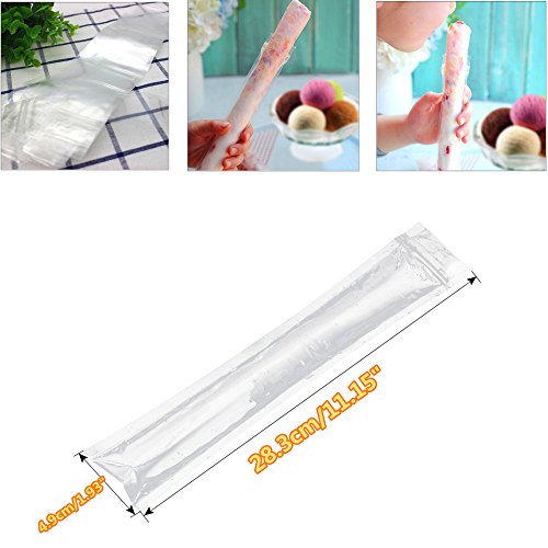 20 stk Eisformen Druckverschlußbeutel Eislutscher Formen Ice Popsicle Mold Bags 28*4.9 cm