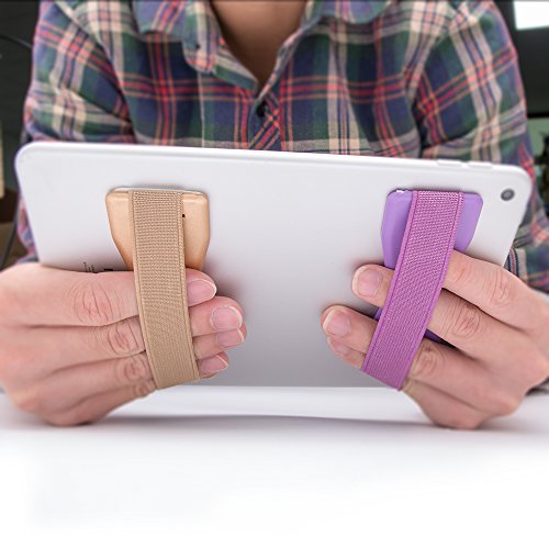 Specool Verstellbarer Ständer und Halter für Smartphones und Tablets / Verstellbarer universeller Fingerhalter mit Fallschutz / Smartphone-Aufbewahrung und Handyhalter - 6