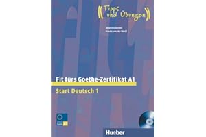 HUEBER VERLAG GMBH Fit fürs Goethe-Zertifikat A1: Start Deutsch 1.Deutsch als Fremdsprache / Lehrbuch mit integrierter Audio-CD (Fit für ... Erwachsene)
