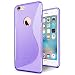 Produktbild iPhone 6S, 6 Hülle, Conie Mobile Ultra Slim Backcover Schutzhülle TPU Silikon Rückschale Cover in Lila