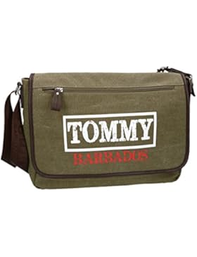 Ordnertasche Mann TOMMY BARBADOS messanger mit Umgehängt grun