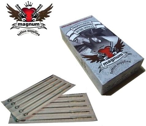 50 X MTS Tattoo Needle - Magnum Curved Shaders 13 RM