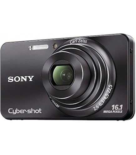 Sony DSCW570 Cyber-shot Digital Still Camera - Black (16.1MP, 5x