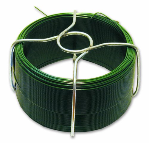 Filpack FGV14 Fil acier plastifie Diamètre extérieur 1,4 mm L 30 m Vert