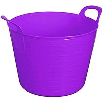 My Home Essentials® 42 Litre Large Flexi Tub Garden Home Flexible Colour Rubber Storage Container Bucket Flex Tub Light Green