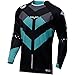 Produktbild Sieben MX Rival Venom Erwachsene Jersey, aqua/schwarz, Größe L