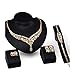 Produktbild SHOUSHITAOZHUANG Damen Schmuckset Strass Modisch Vintage individualisiert Euramerican Luxus-Schmuck Schmuck mit Aussage Strass Vergoldet Aleación