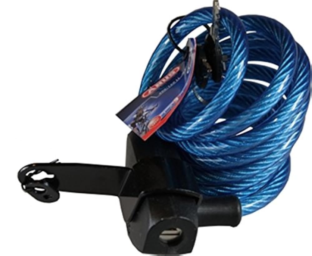 Abus Kabelfahrradschloss mit Schlüssel 490/160 S Kids Pink