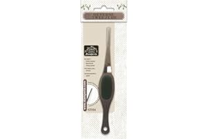 Stamperia - Tweezers Reverse for Scrapbooks, Album, Card Making, Bullet Journalling, and More, Stainless Steel, Ergonomic, Ideal for Crafts, Handling Small Materials, and Precise Tasks